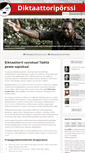 Mobile Screenshot of diktaattoriporssi.com